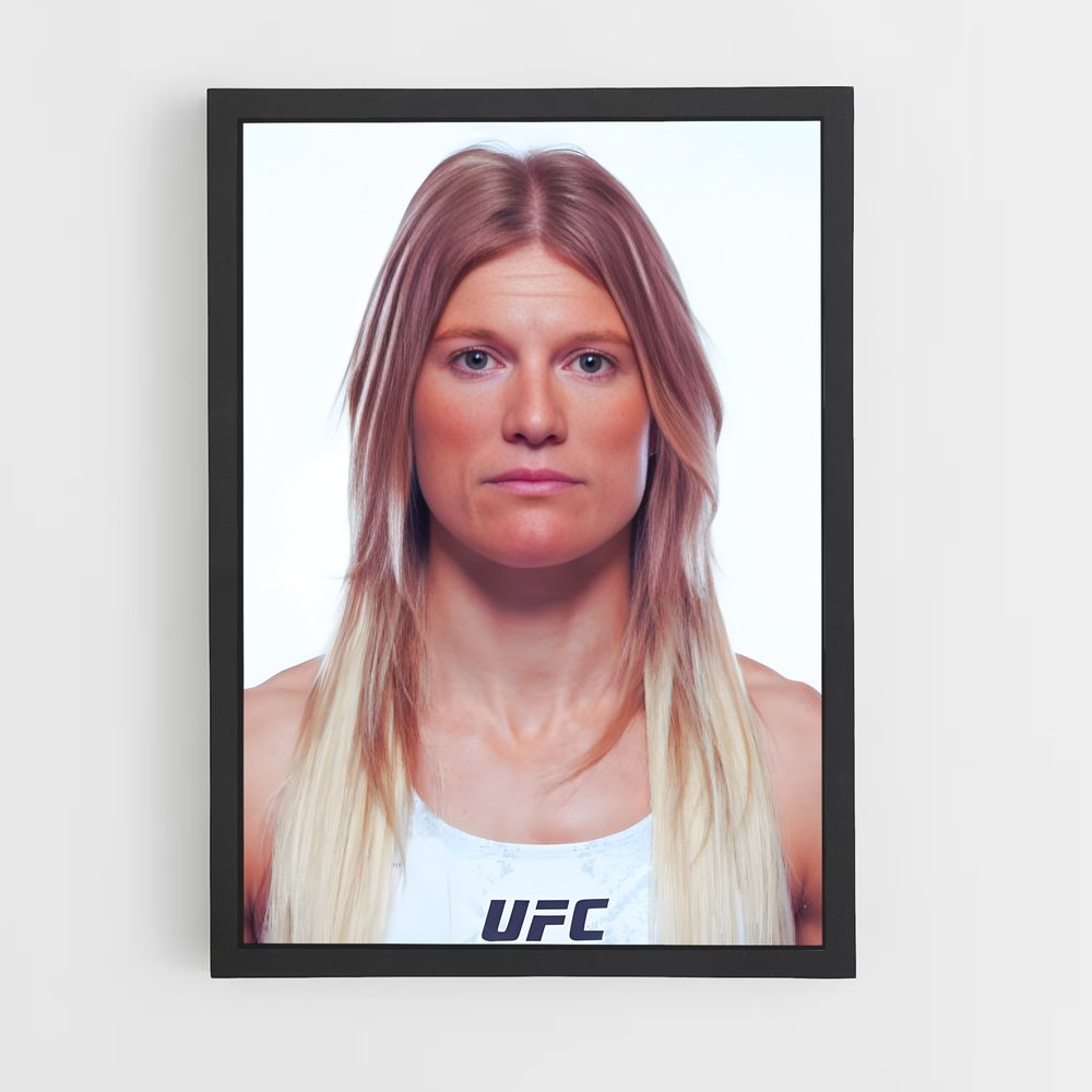 Poster Aura Dorée – affiche MMA (vue 2)